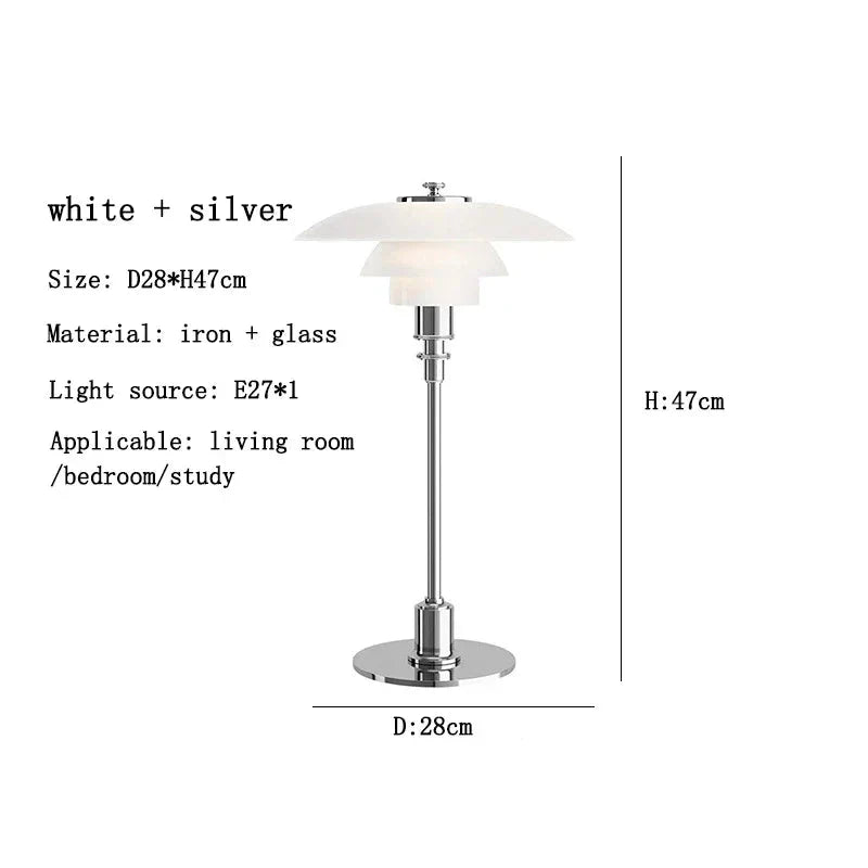Geometryczna lampka biurkowa z miedzianą podstawą, lampa stołowa Asterin w stylu art déco