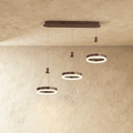 Aitu Nova Round Chandelier Energy Efficient Ceiling Light For Modern Living Rooms