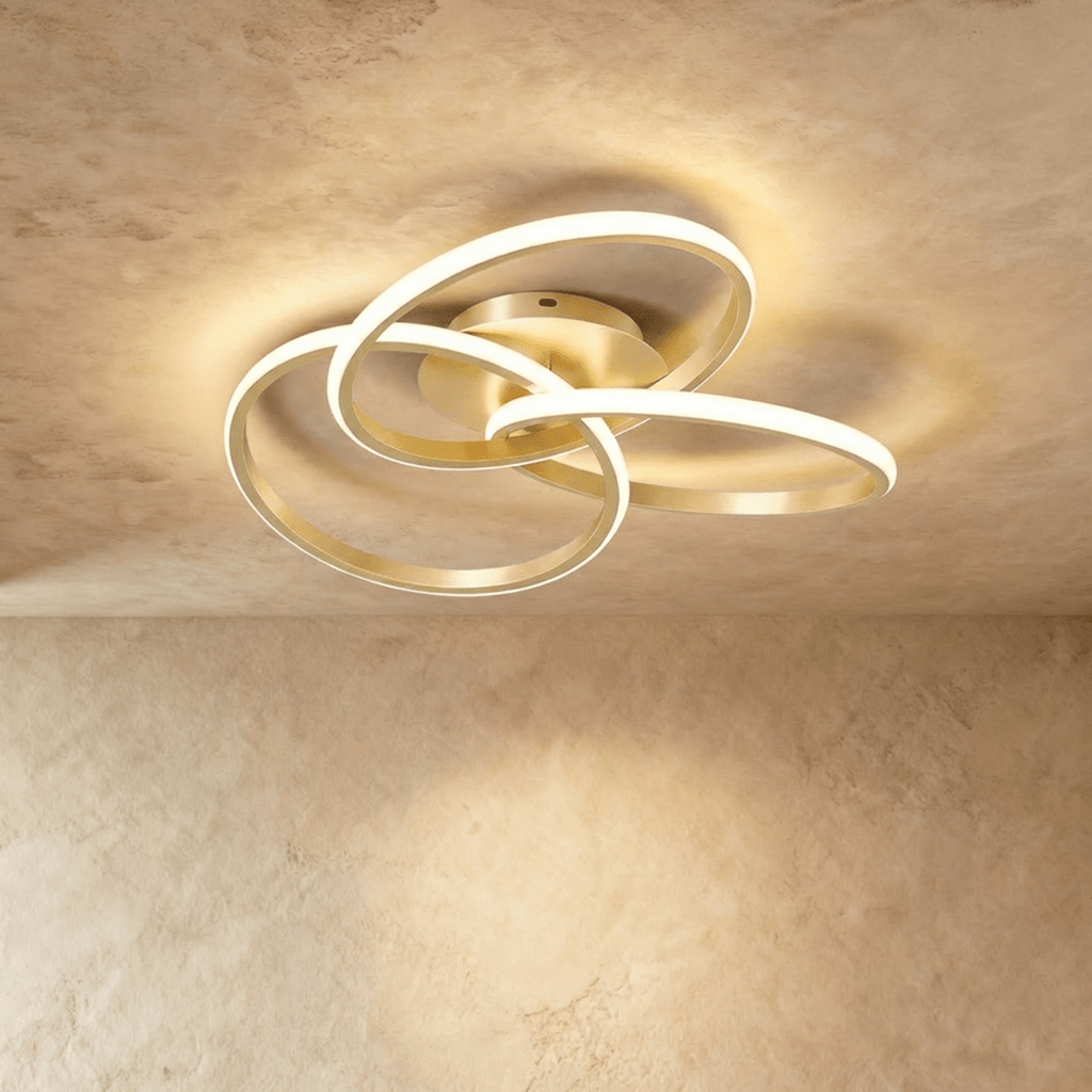 Aurora Haven Ceiling Light For Bedroom Modern Iron And Aluminum Fixture