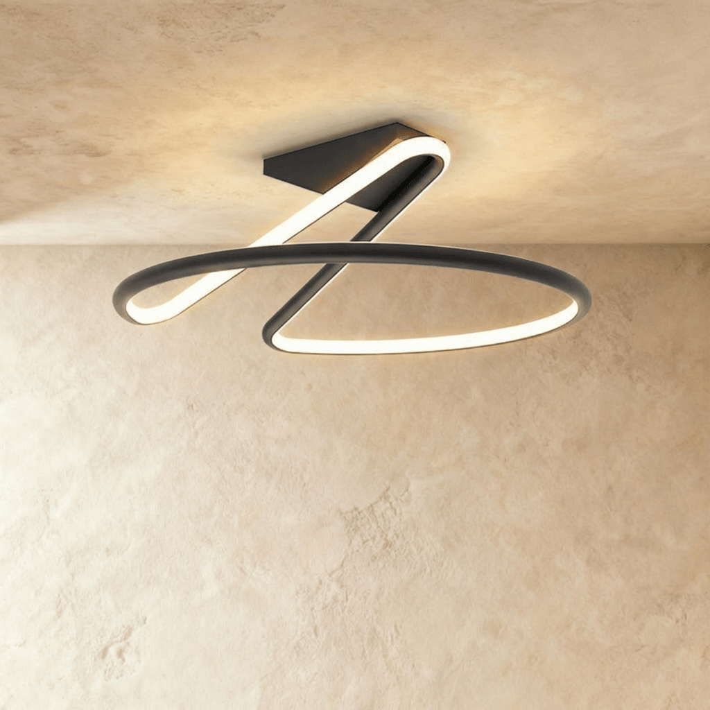 Aurora Haven Ceiling Light For Bedroom Modern Iron And Aluminum Fixture