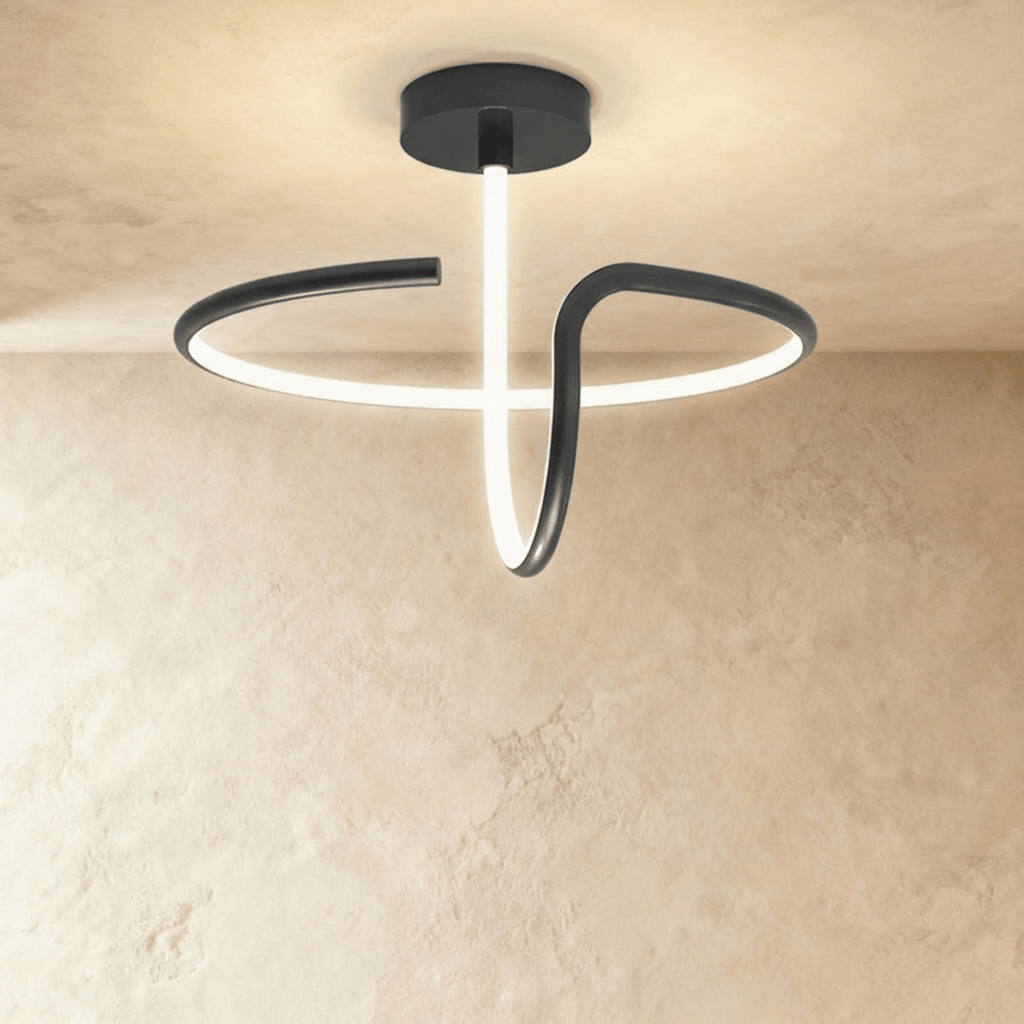 Aurora Haven Ceiling Light For Bedroom Modern Iron And Aluminum Fixture
