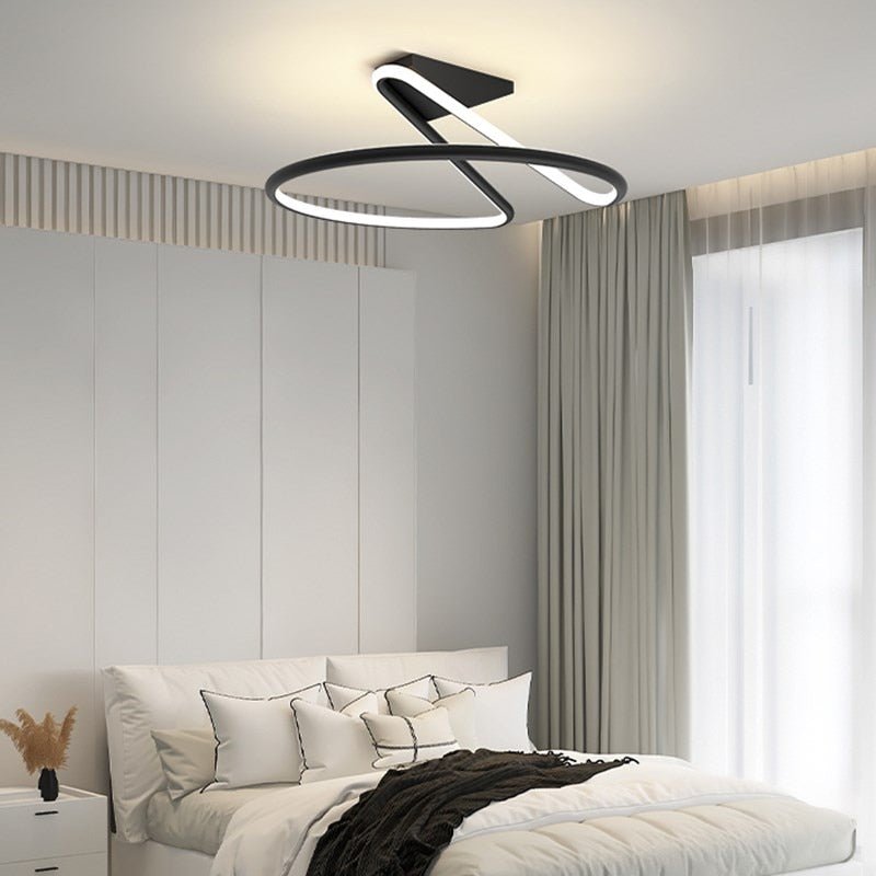 Aurora Haven Ceiling Light For Bedroom Modern Iron And Aluminum Fixture