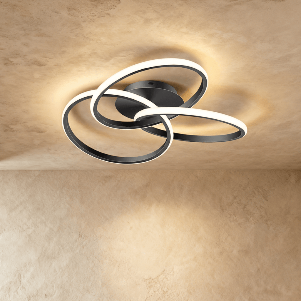 Aurora Haven Ceiling Light For Bedroom Modern Iron And Aluminum Fixture
