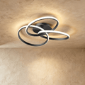 Aurora Haven Ceiling Light For Bedroom Modern Iron And Aluminum Fixture