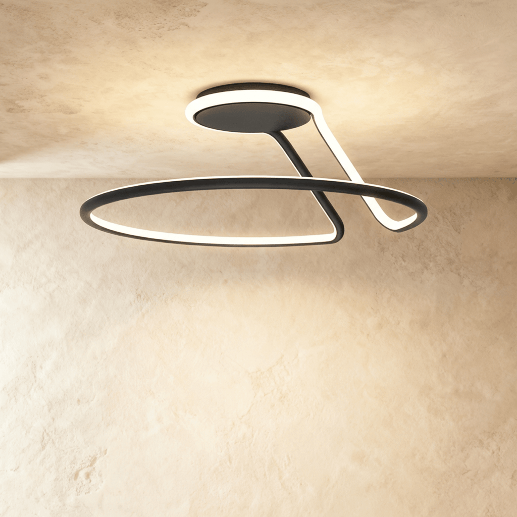 Aurora Haven Ceiling Light For Bedroom Modern Iron And Aluminum Fixture