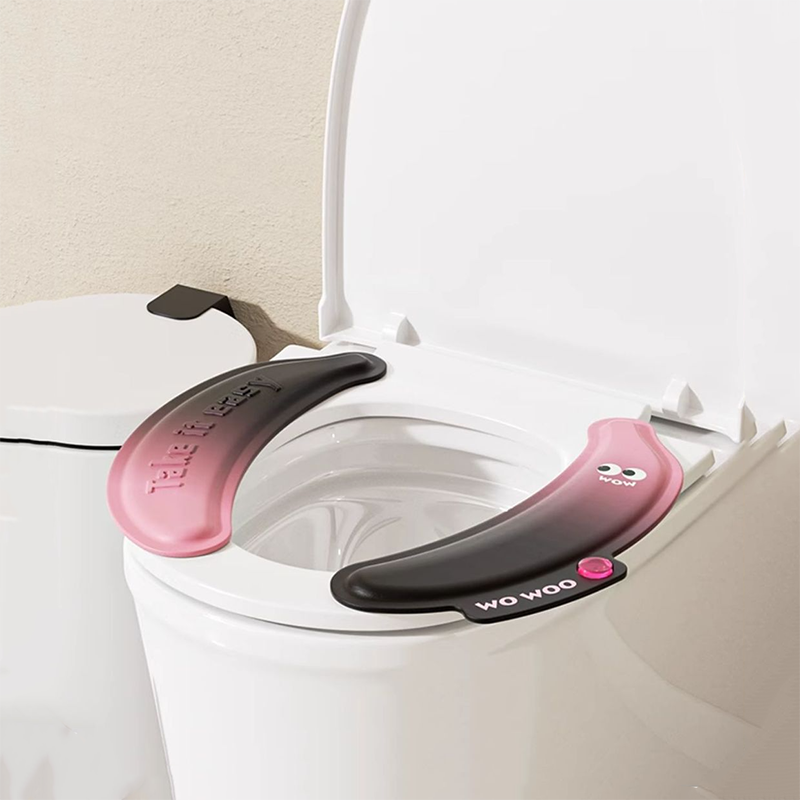 LumiScent Waterproof EVA Toilet Seat Wrap For Home & Guest Baths