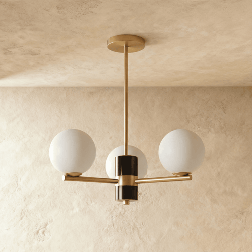 AstraGlobe Chandelier With Ambient Globe Shades For Dining Rooms
