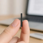 Registratore tascabile ad attivazione vocale, 16 GB di memoria e batteria da 50 ore