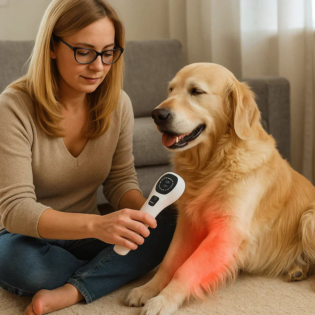 CanineLuma-Lasertherapie zur Unterstützung des Wohlbefindens und der Haut von Hunden