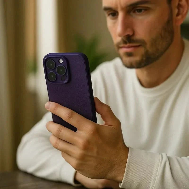 Skin-tight, shockproof silicone case for iPhone 14-17 - Fioriscas