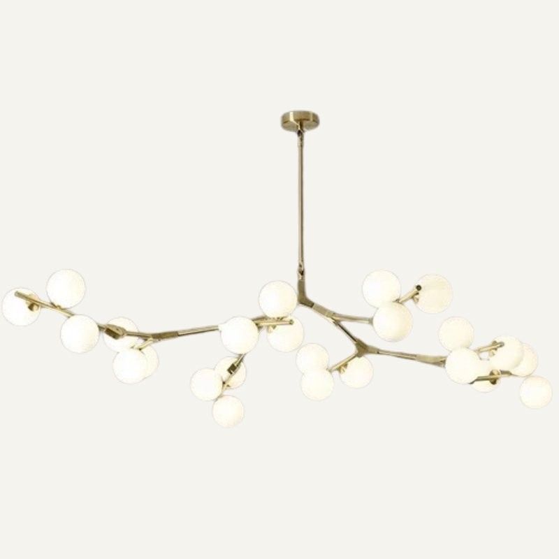 LuminaNest Modern Chandelier For Living Rooms With Soft Ambient Glow