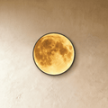 LunaHalo Moon And Earth Wall Lamp Soft Backlit Galaxy Art