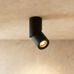 Faretto da incasso regolabile AeroGlow in alluminio per interni