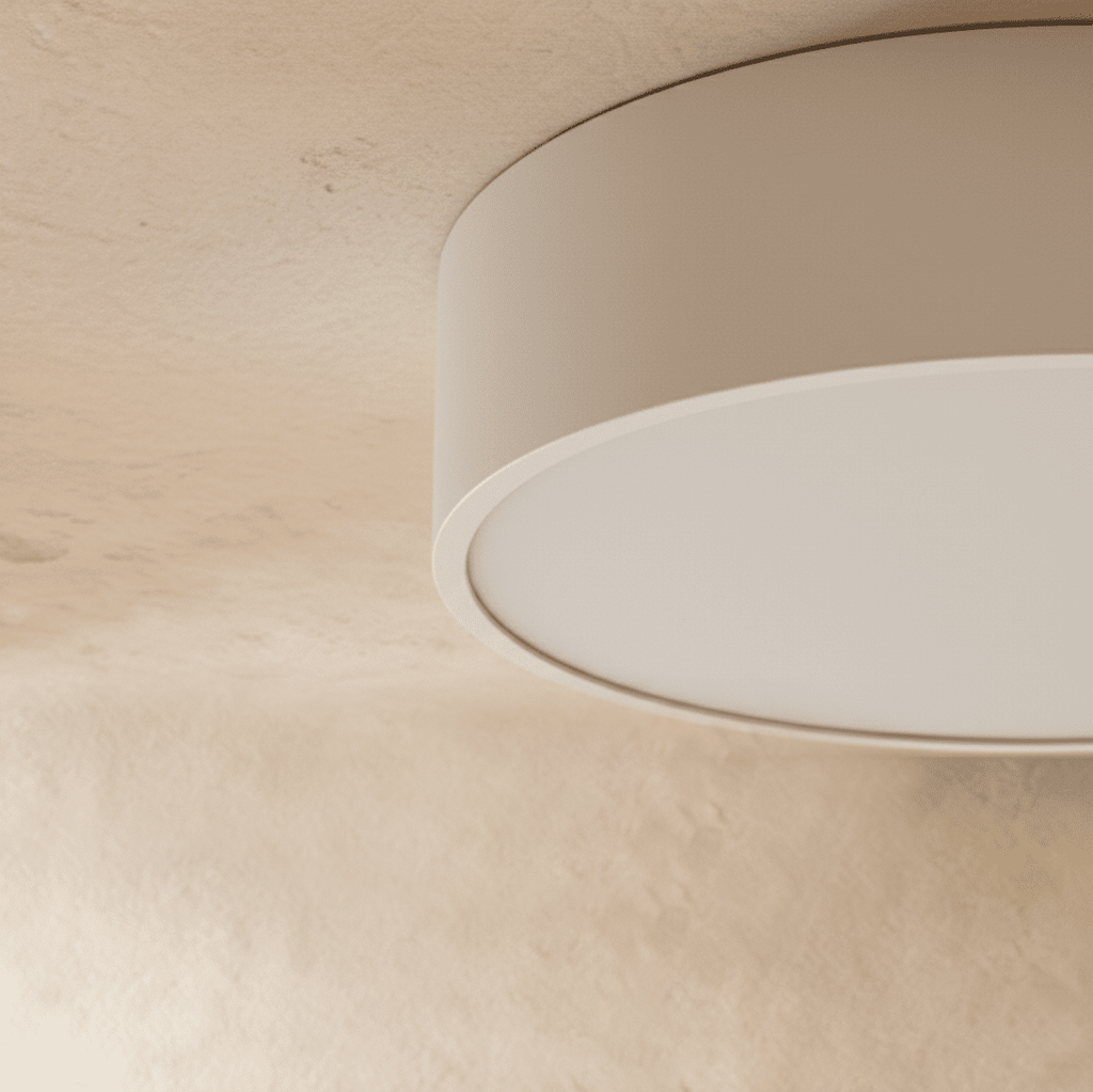 LumaCyl Aluminum Flush Mount Ceiling Light For Modern Interiors