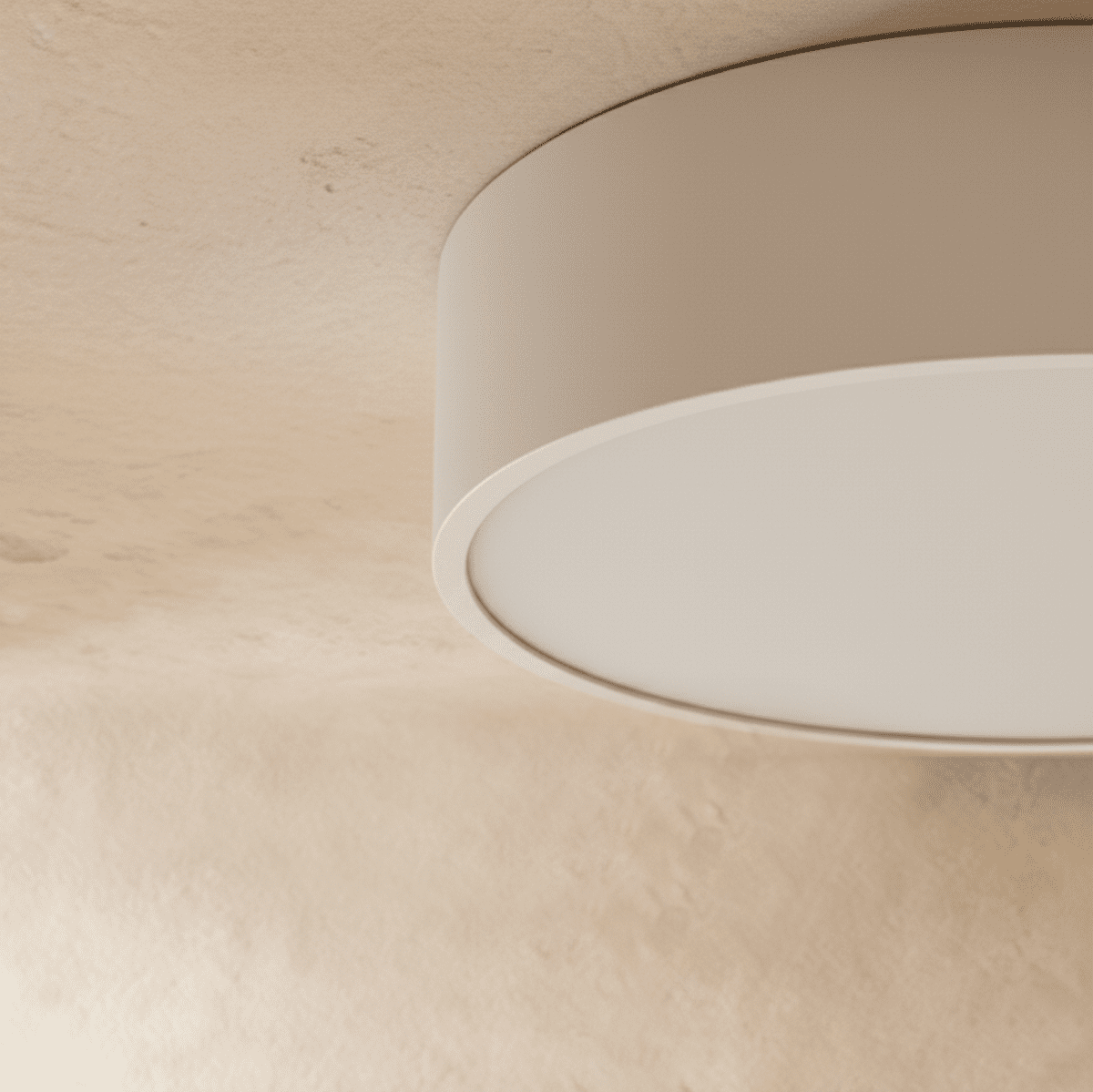 LumaCyl Aluminum Flush Mount Ceiling Light For Modern Interiors