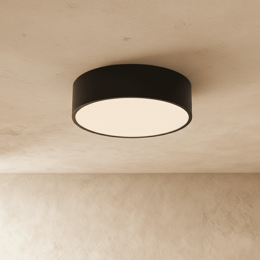 LumaCyl Aluminum Flush Mount Ceiling Light For Modern Interiors