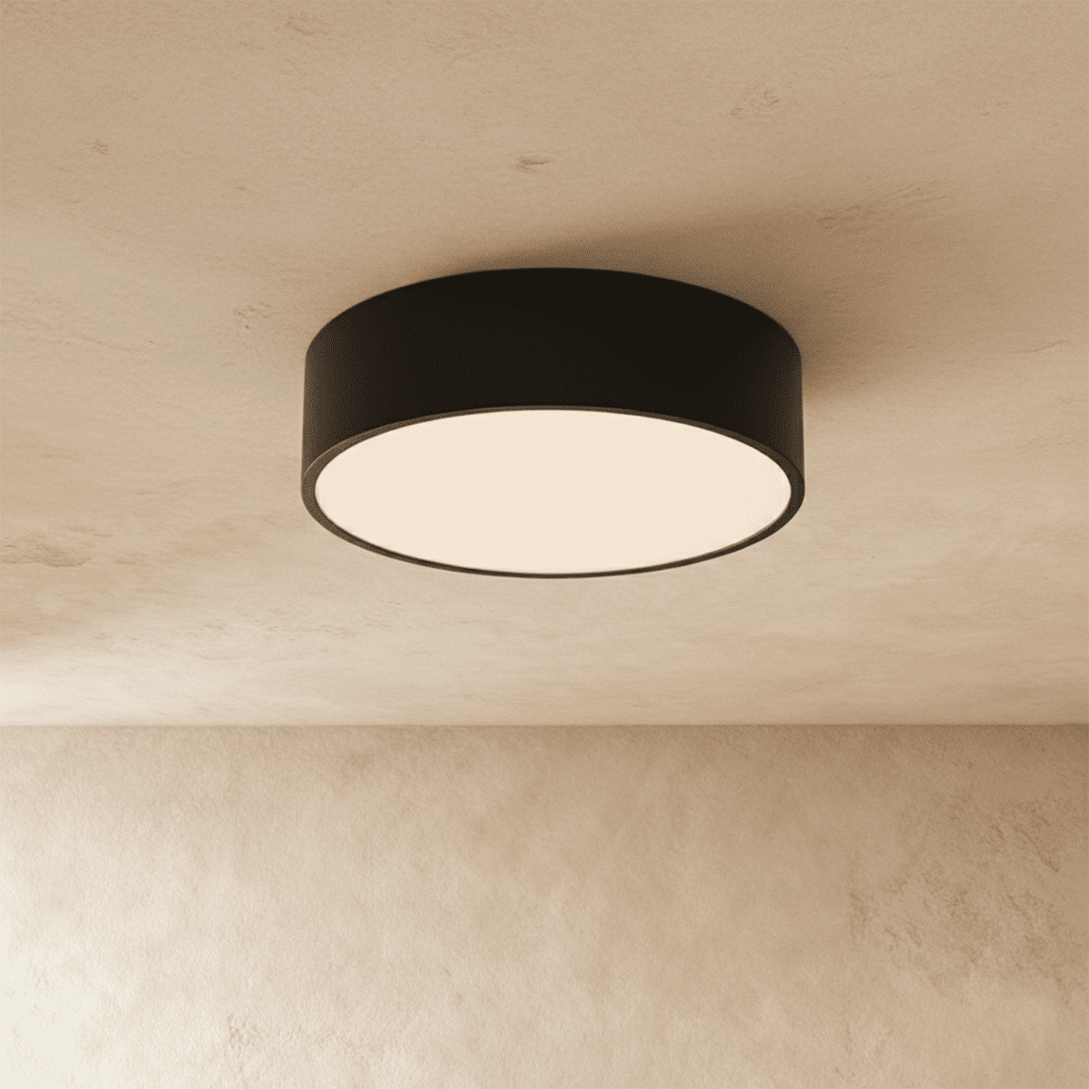 LumaCyl Aluminum Flush Mount Ceiling Light For Modern Interiors