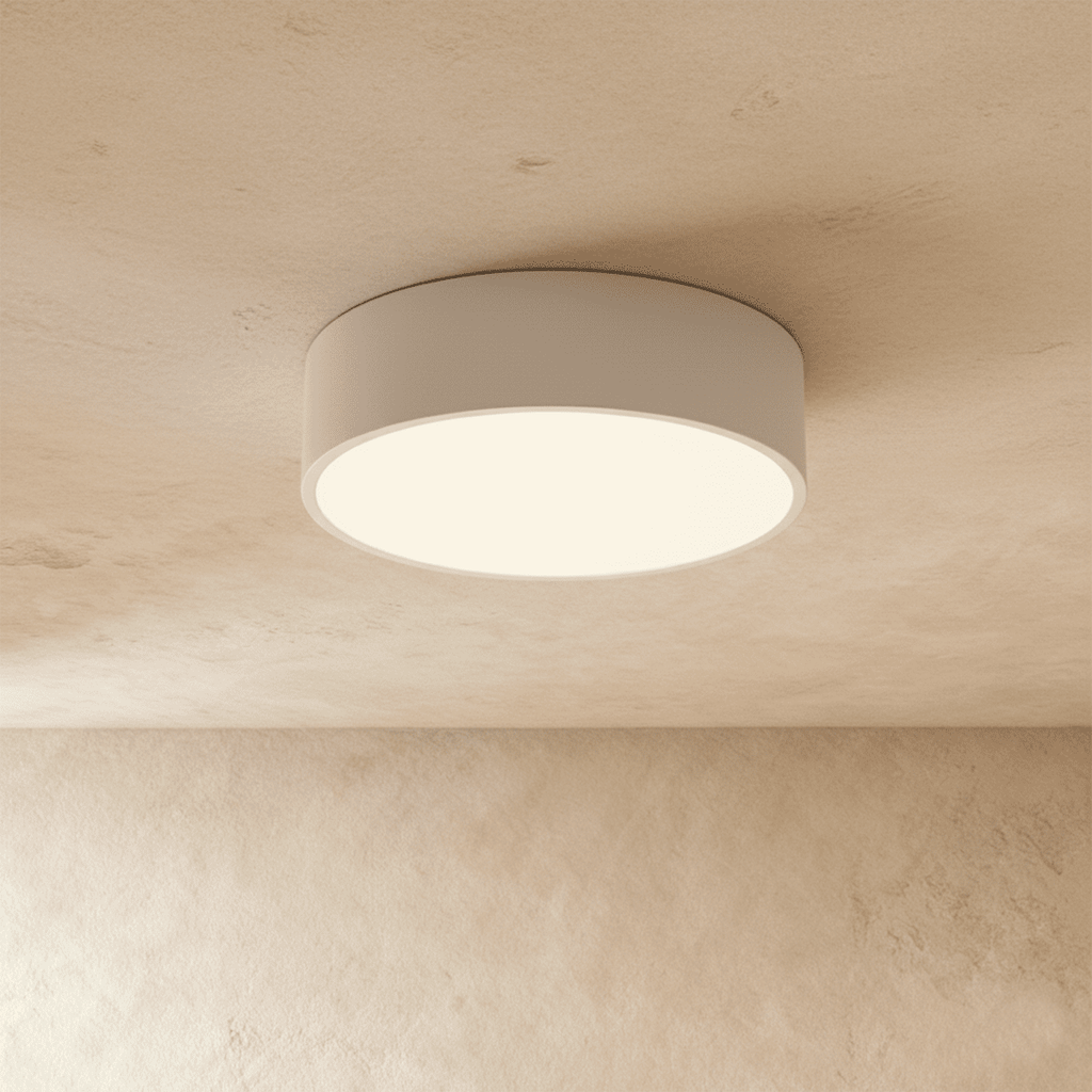 LumaCyl Aluminum Flush Mount Ceiling Light For Modern Interiors