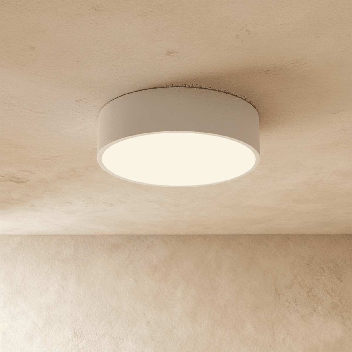 LumaCyl Aluminum Flush Mount Ceiling Light For Modern Interiors