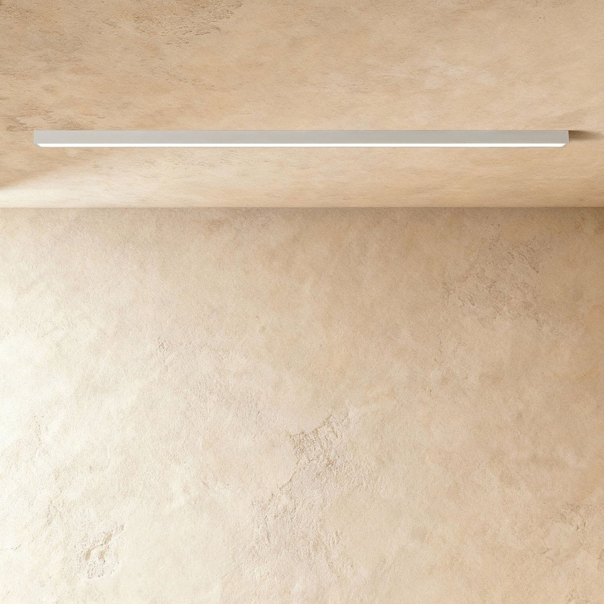 Zenithia Aura Ceiling Light With Acrylic Diffuser And Metal Frame