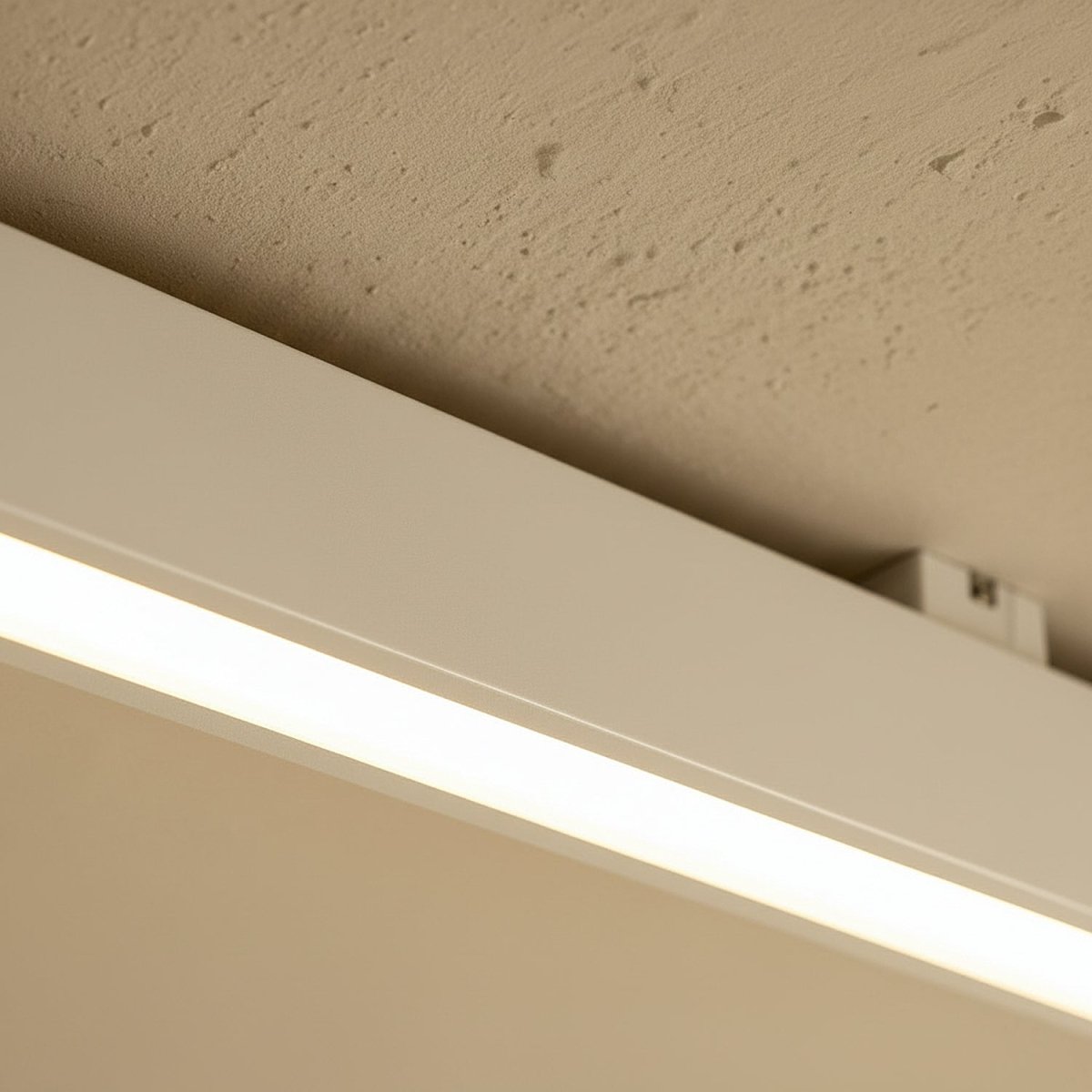 Zenithia Aura Ceiling Light With Acrylic Diffuser And Metal Frame