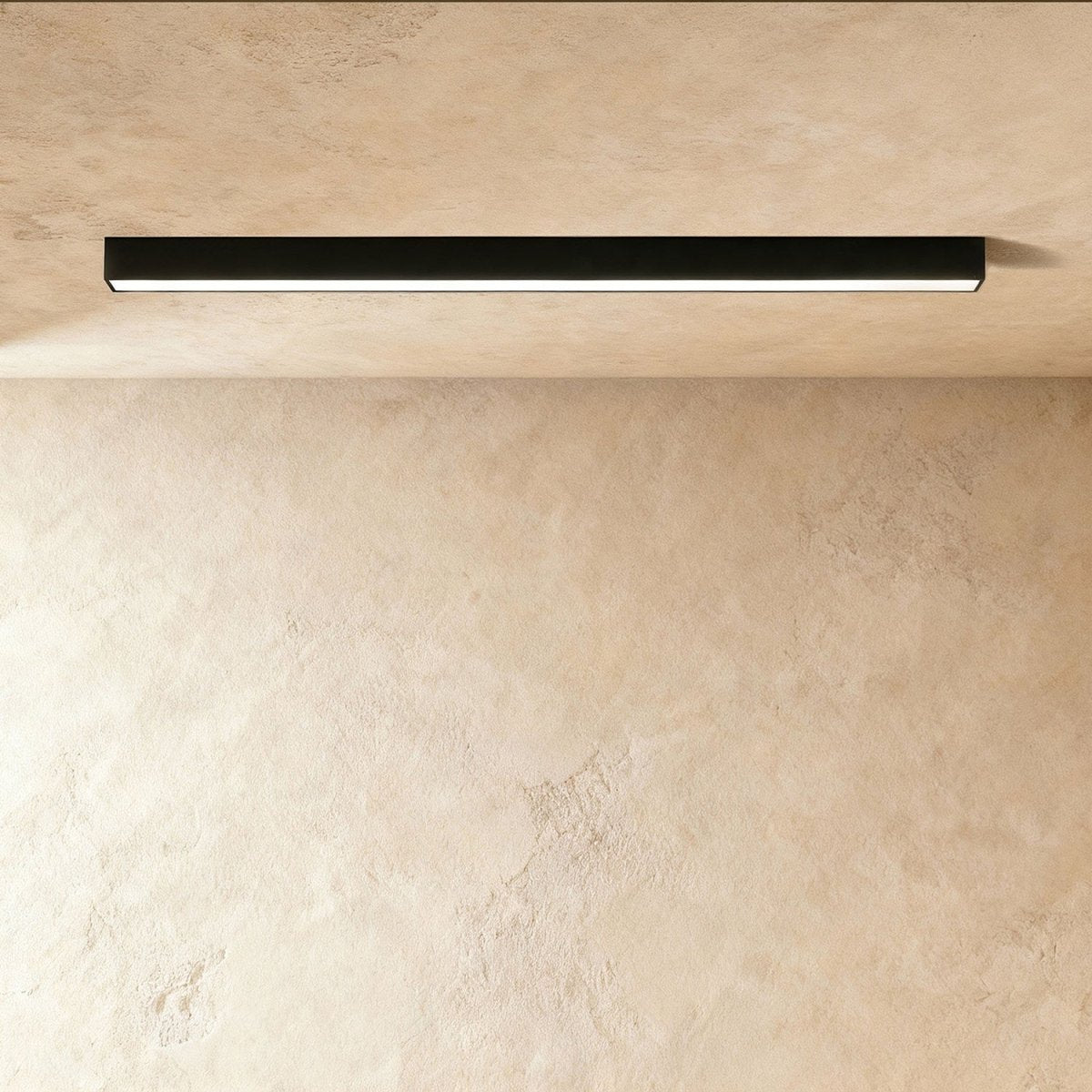 Zenithia Aura Ceiling Light With Acrylic Diffuser And Metal Frame
