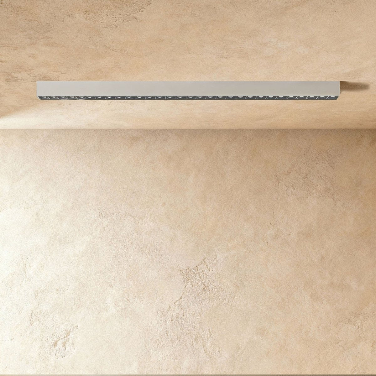 Zenithia Aura Ceiling Light With Acrylic Diffuser And Metal Frame