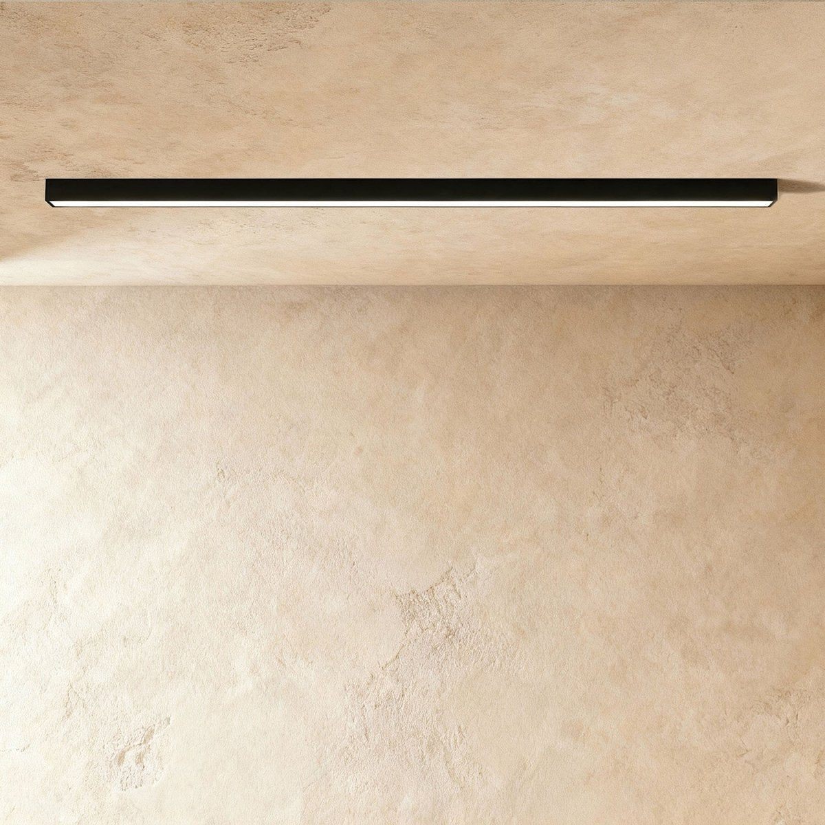 Zenithia Aura Ceiling Light With Acrylic Diffuser And Metal Frame