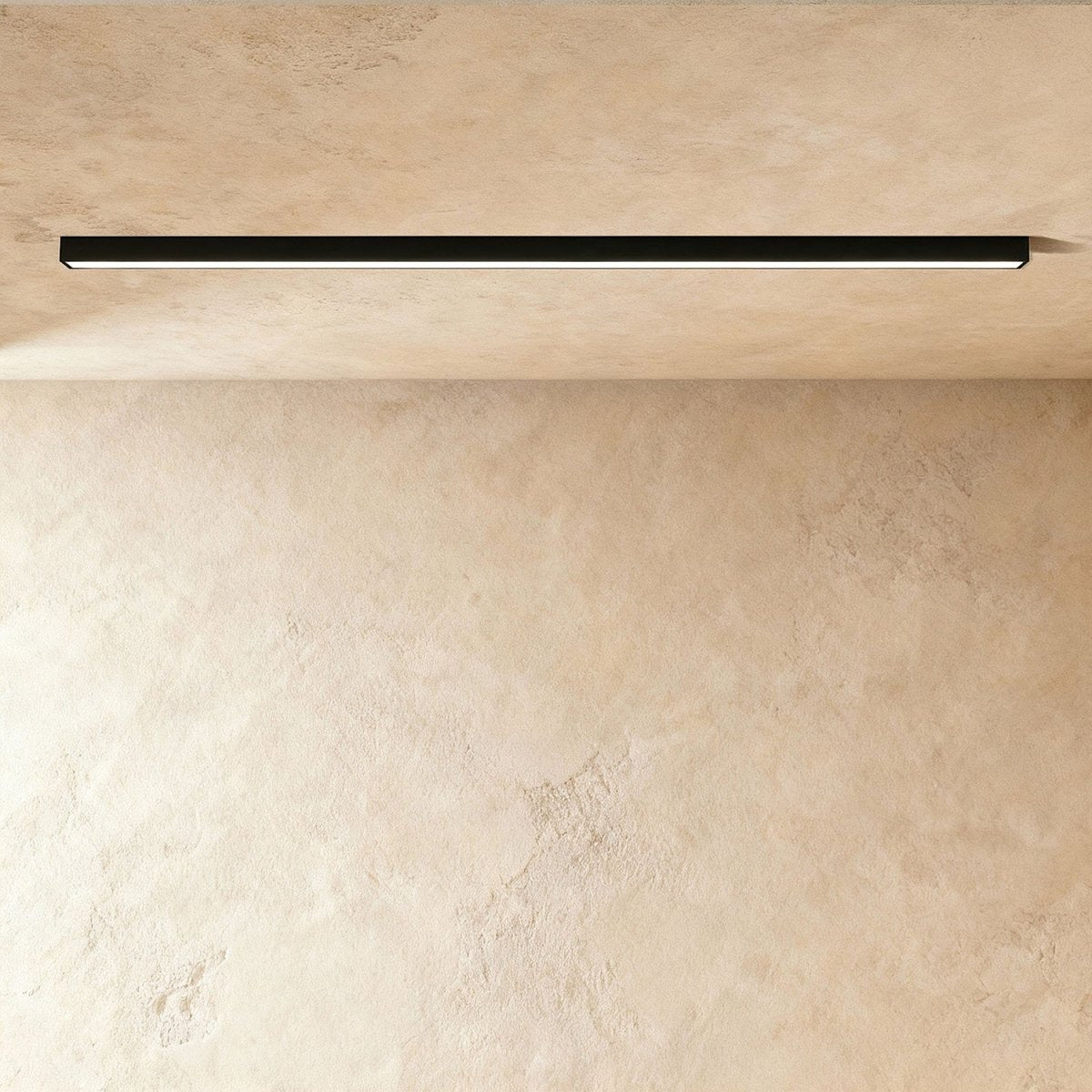 Zenithia Aura Ceiling Light With Acrylic Diffuser And Metal Frame