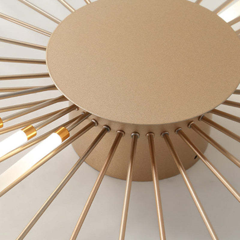 Asterra Albina Metal & Acrylic Flush Ceiling Light, 12W to 42W LED