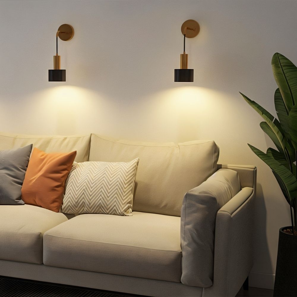 LumaForge Wireless LED Wall Light For Modern Interiors