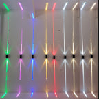 Lampada da parete Aero Lumen in alluminio impermeabile per uso interno ed esterno
