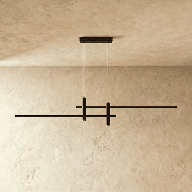 LumiWeave Halo Pendant Light With Horizontal And Vertical Illumination