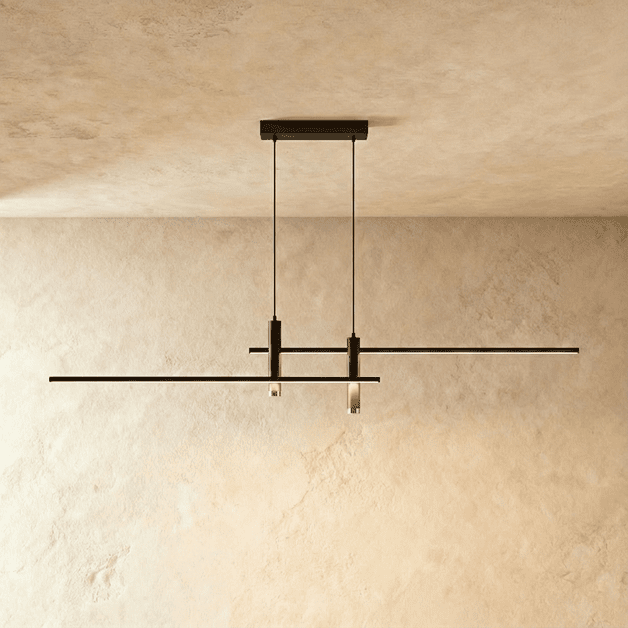 LumiWeave Halo Pendant Light With Horizontal And Vertical Illumination