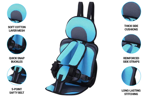 Seggiolino Auto Pieghevole AeroVoyage per Neonati e Bambini Piccoli