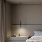 Minimalistické hliníkové závěsné svítidlo AeroLume, teplé LED světlo 2700 K