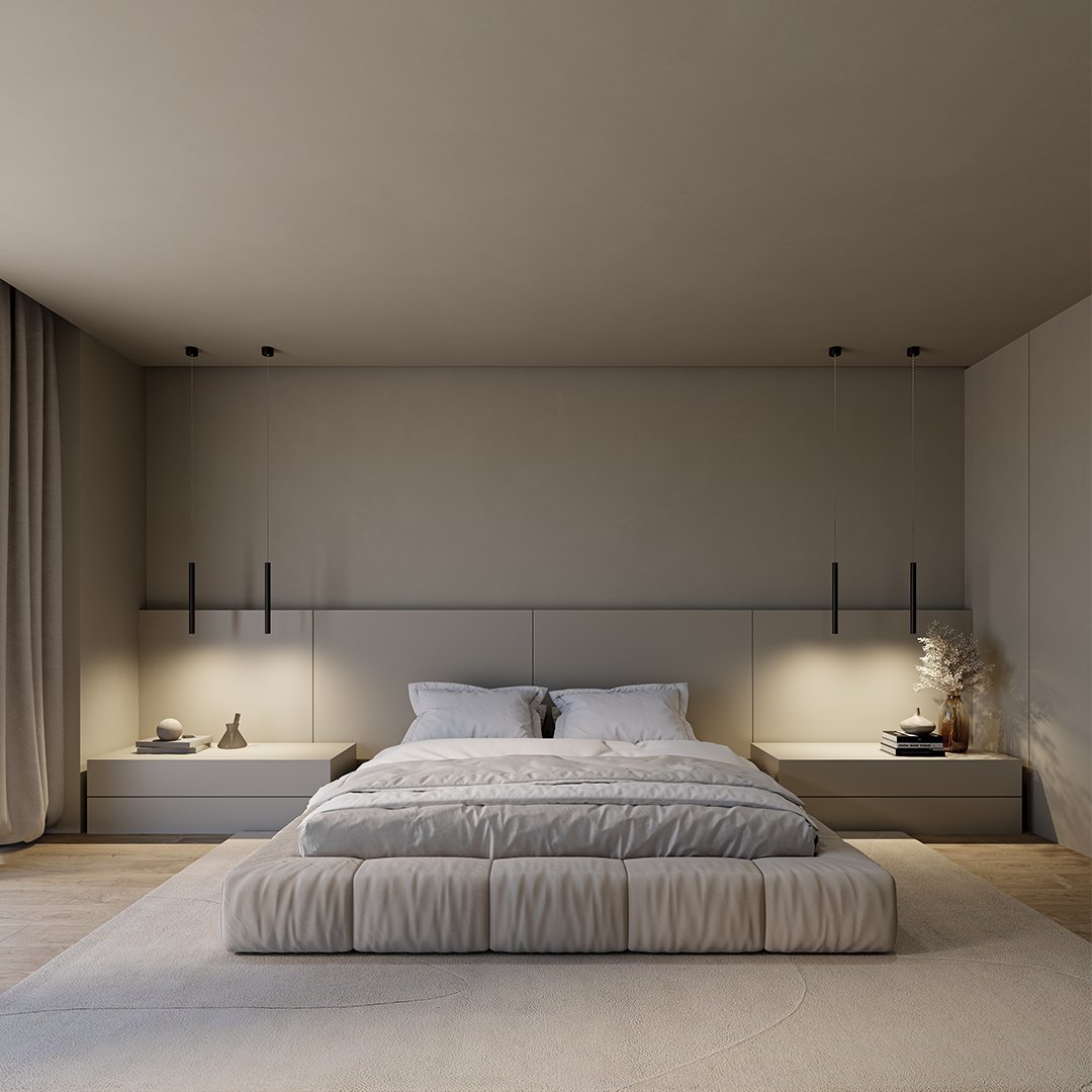 Minimalistické hliníkové závěsné svítidlo AeroLume, teplé LED světlo 2700 K