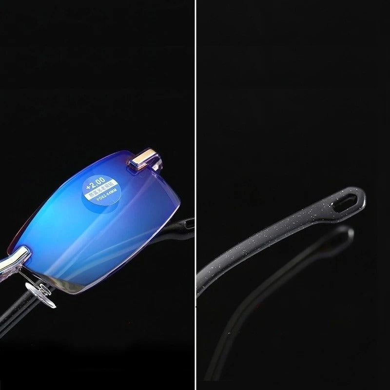 Multifokale Lesebrille, NovaLume-TR90-Fassung, Doppelpack