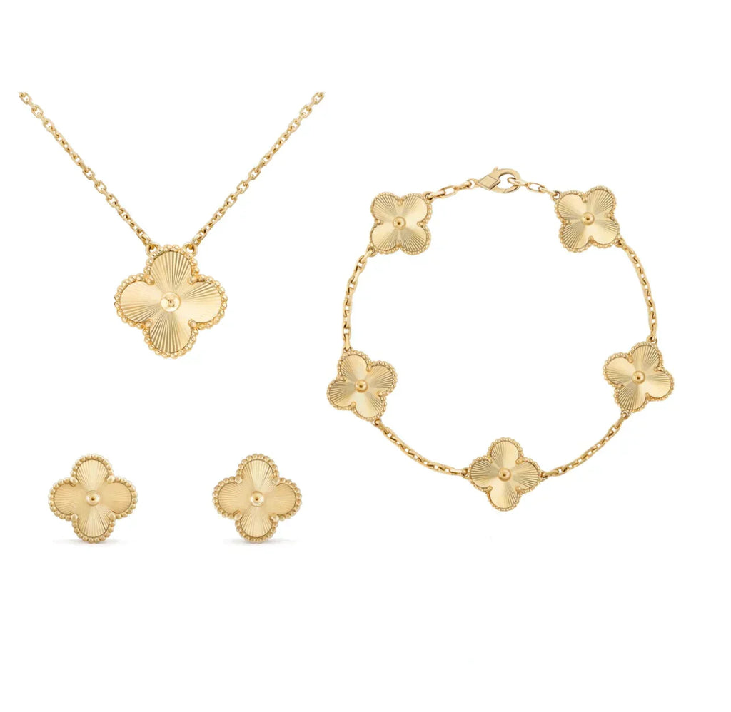 Clover Lyra 3 részes ékszerszett, nikkelmentes nyaklánccal, karkötővel és fülbevalóval
