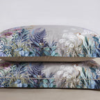 Parure de housse de couette, motif floral et oiseaux Aurelia, coton égyptien