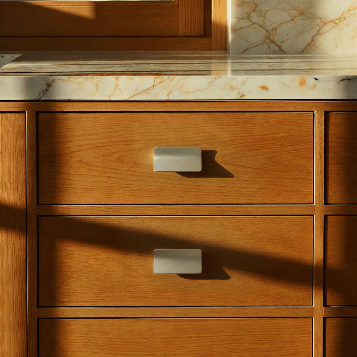 AeroSoft Curve Drawer Pull Handle With Soft Edge Finish