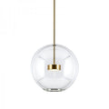Suspension OrbisGlow Moderne en Verre Sphérique, Plusieurs Tailles