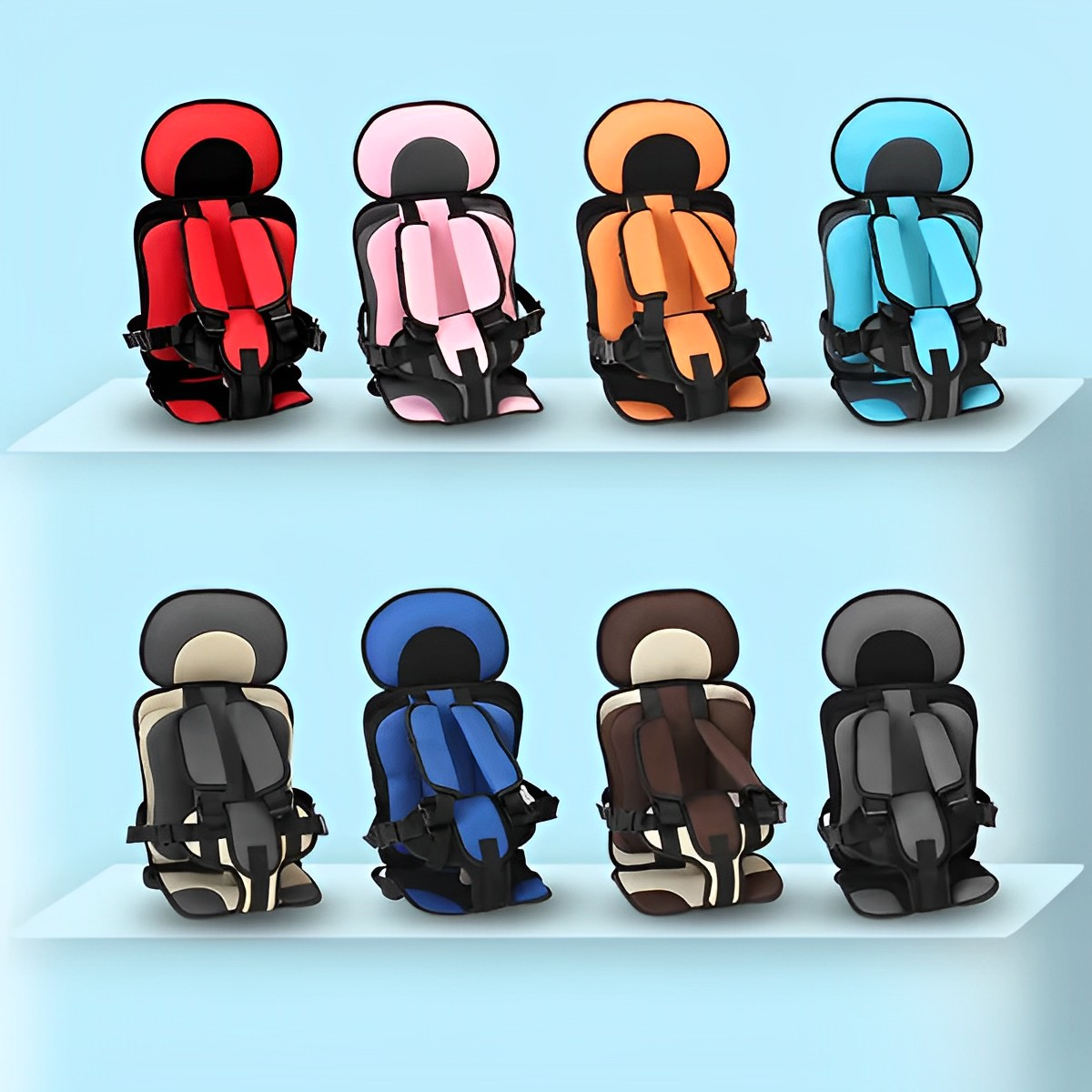 Seggiolino Auto Pieghevole AeroVoyage per Neonati e Bambini Piccoli