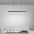 Orva Minimalist Classic Black & White Linear Pendant Light | Fioriscas