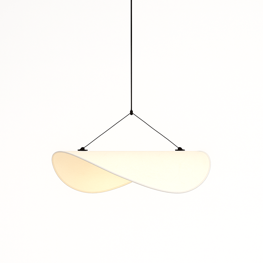Nimbus Cloud Tyvek Pendant Light With Warm Diffused LED Glow