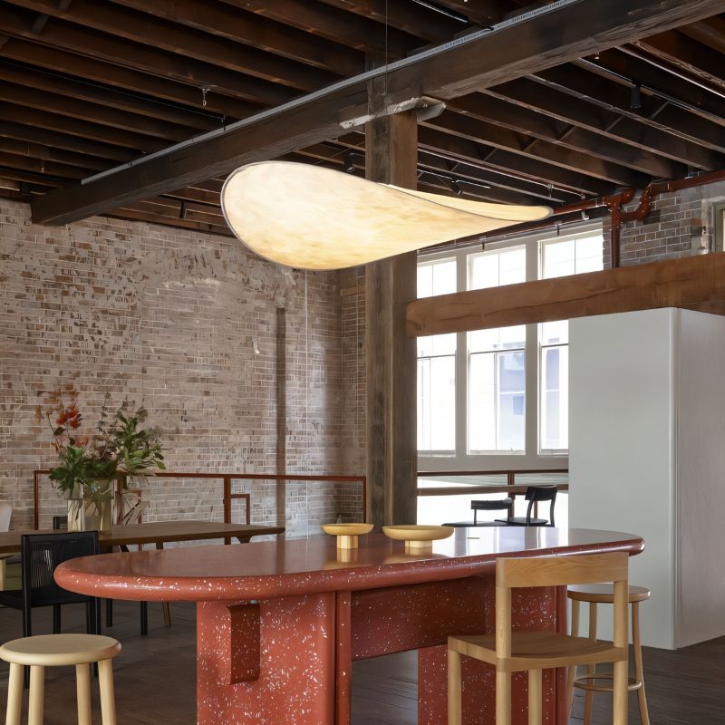 Nimbus Cloud Tyvek Pendant Light With Warm Diffused LED Glow