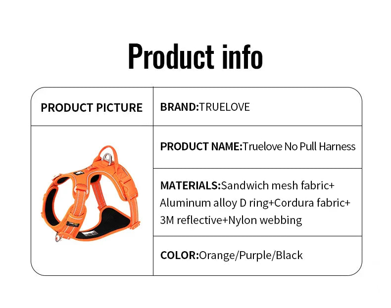 Postroj proti tahání pro psy od AstraPaw, reflexní nylon, XS až XL