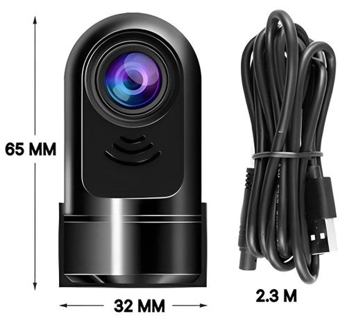 Chytrá kamera do auta Cirro AI s cyklickým nahráváním, GPS a nočním viděním
