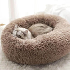 CalmPaws knus kattenbed, zacht kussen in maten XS tot en met XXL