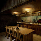 Nokari Rattan Pendant Light, Boho Japanese-Inspired Warm Glow